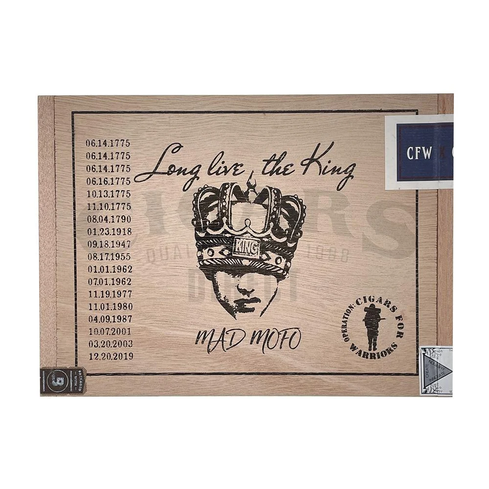 2021 Long Live the King Maduro Cigars for Warriors
