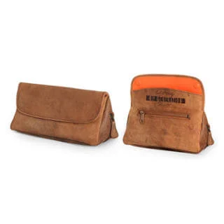 4th Generation 1-Pipe Case with tobacco compartment (Hunter Brown))