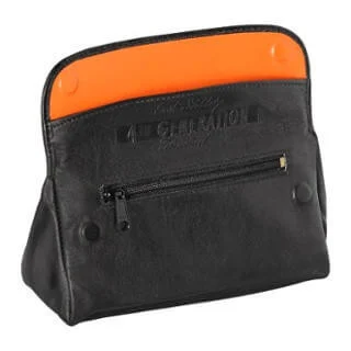4th Generation 1-Pipe Case with tobacco compartment (Kenzo Black)