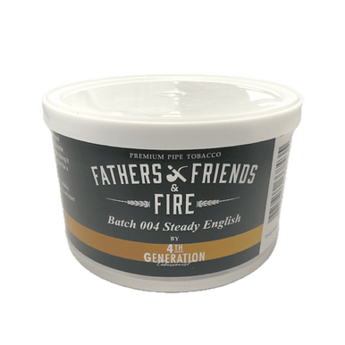 4th generation Fathers, Friends and Fire Batch 004 Steady English 2oz Tin