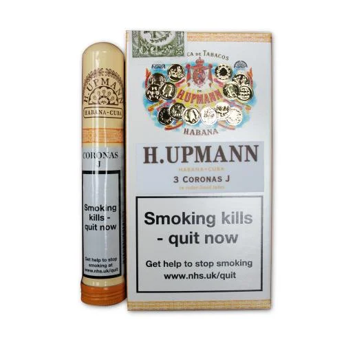 H. Upmann Coronas J Tubo – Pack of 3 Cigars