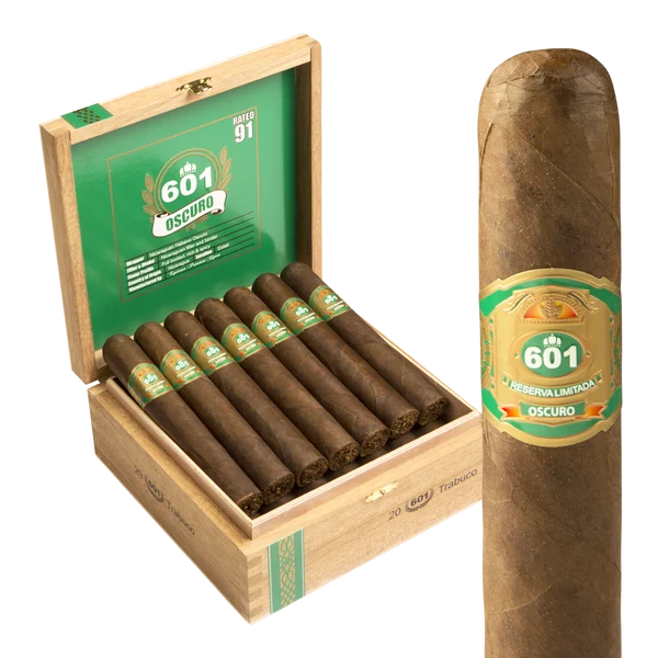 601 Green Oscuro By Espinosa Trabuco ( 6.1x58 / 5 pack)