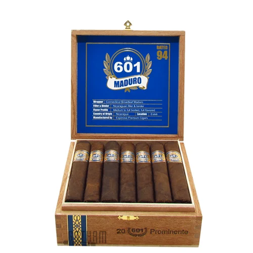 601 Maduro by Espinosa Prominente (5.5x56 / Box 20)