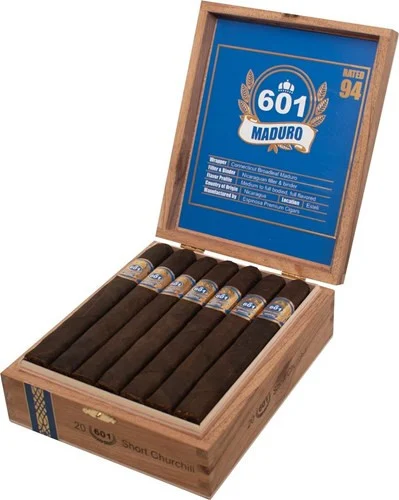601 Maduro by Espinosa Short Churchill (6.5x50 / 5 PACK)