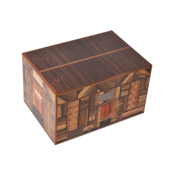 Elie Bleu El Secador Limba V3 Humidor – 75 Cigar Capacity