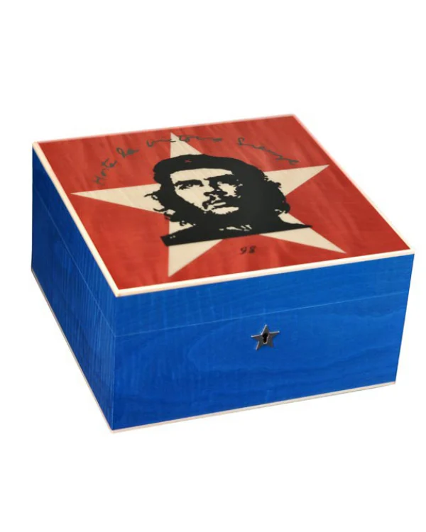 Elie Bleu Che Star Collection Humidor - Limited Edition - 75 Cigar Capacity