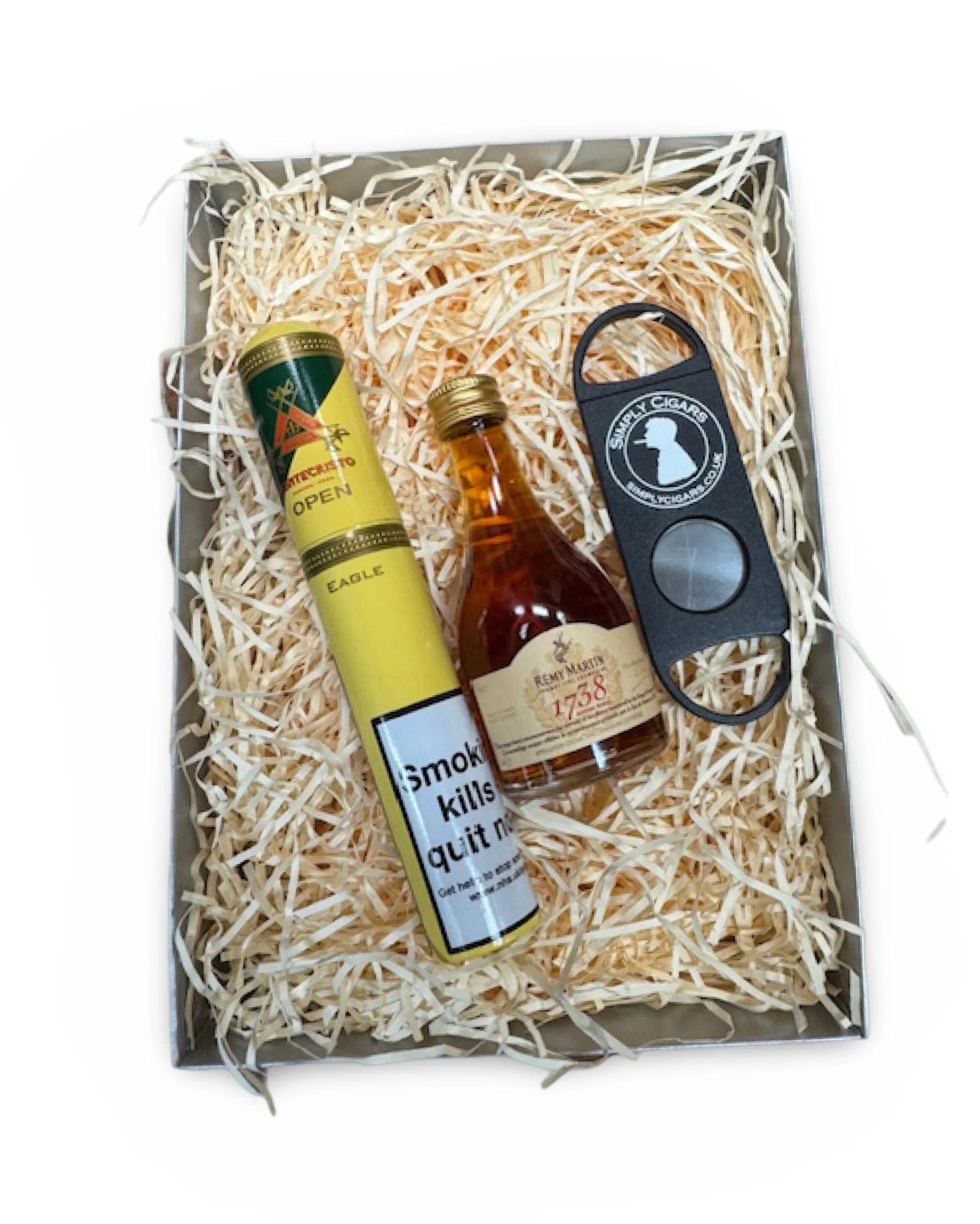 Montecristo Open Eagle & Remy Martin 1738 Miniature Gift Box