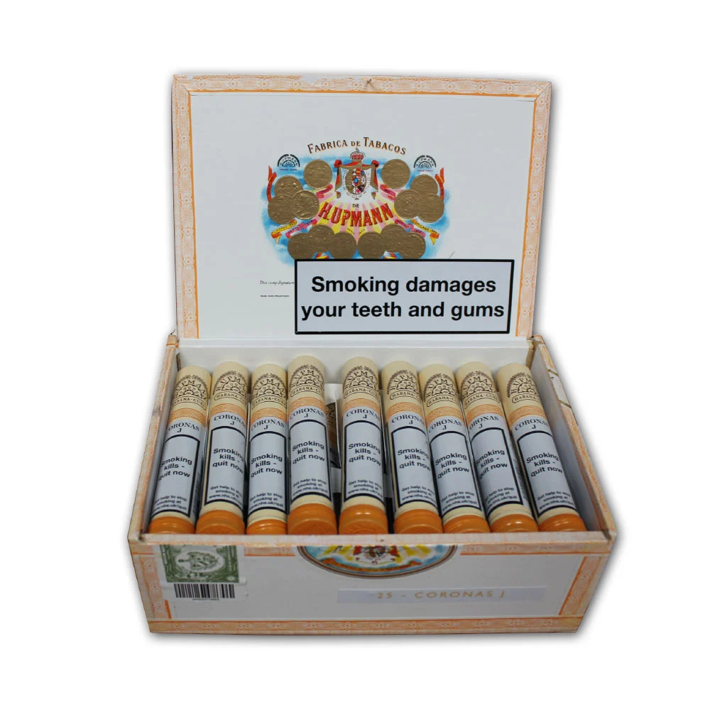 H. Upmann Coronas J Tubo – Box of 25 Cigars