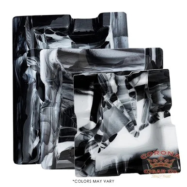 Aaron Thomas Collection Black Crush Ashtrays