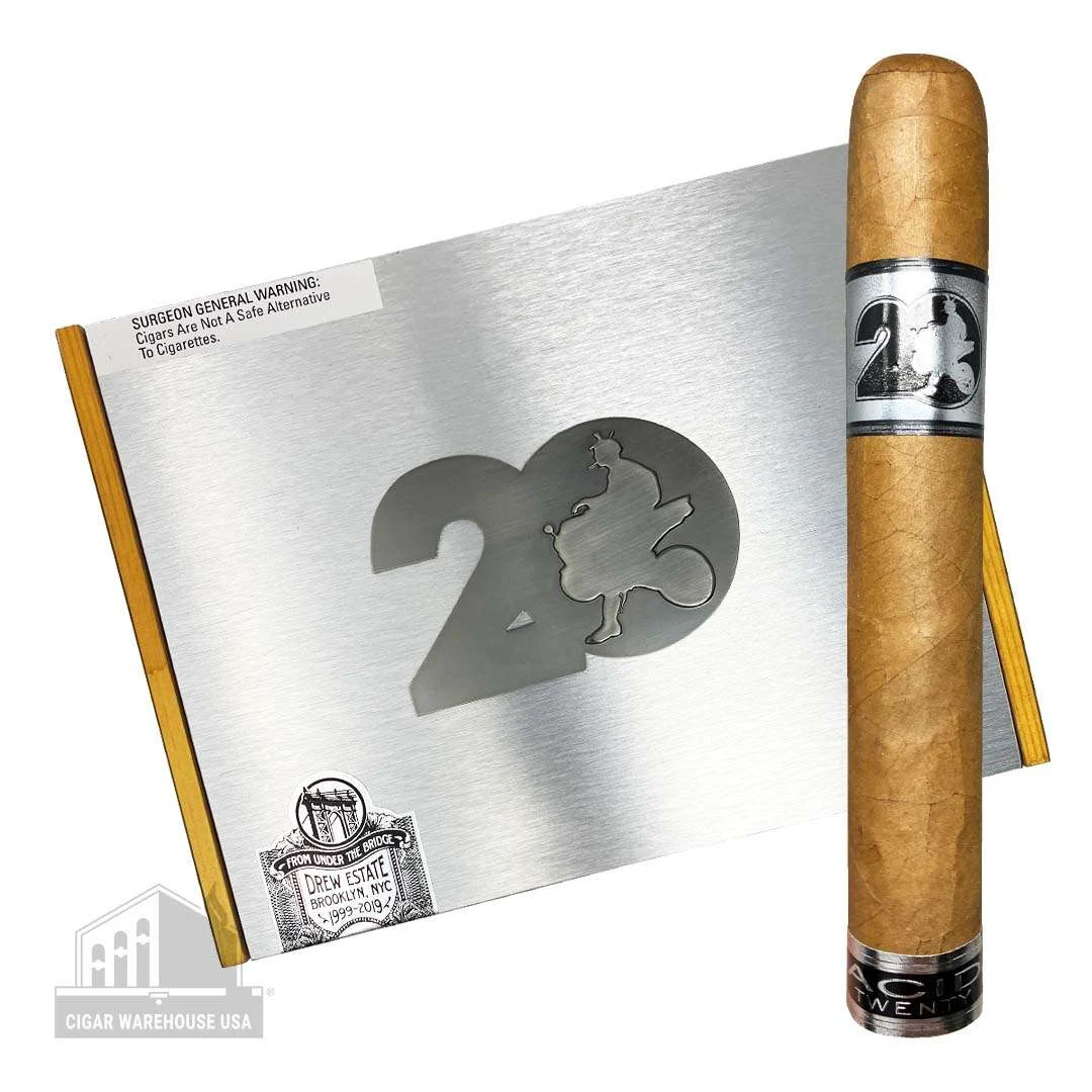 Acid by Drew Estate 20th Anniversary Toro Connecticut – Box