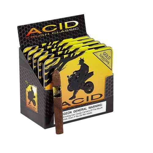 Acid Krush Gold Sumatra Cigarillos (4" x 32) by Drew Estate