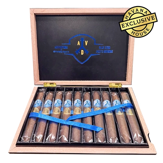 ADVentura Blue Eyed Jack’s Revenge Maduro High Tide Diadema Cigar – Box of 10