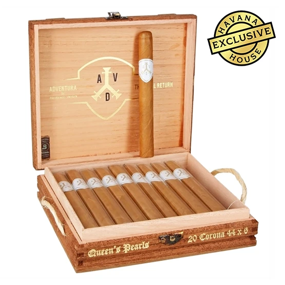 ADVentura The Royal Return Queen’s Pearls Corona Cigar – Box of 20