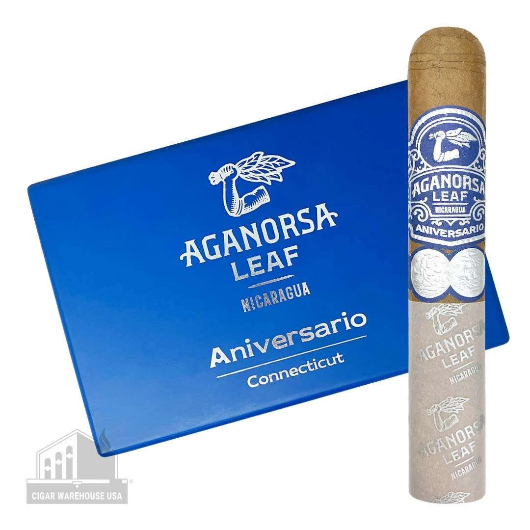 Aganorsa Leaf Aniversario Connecticut Gran Robusto – Box