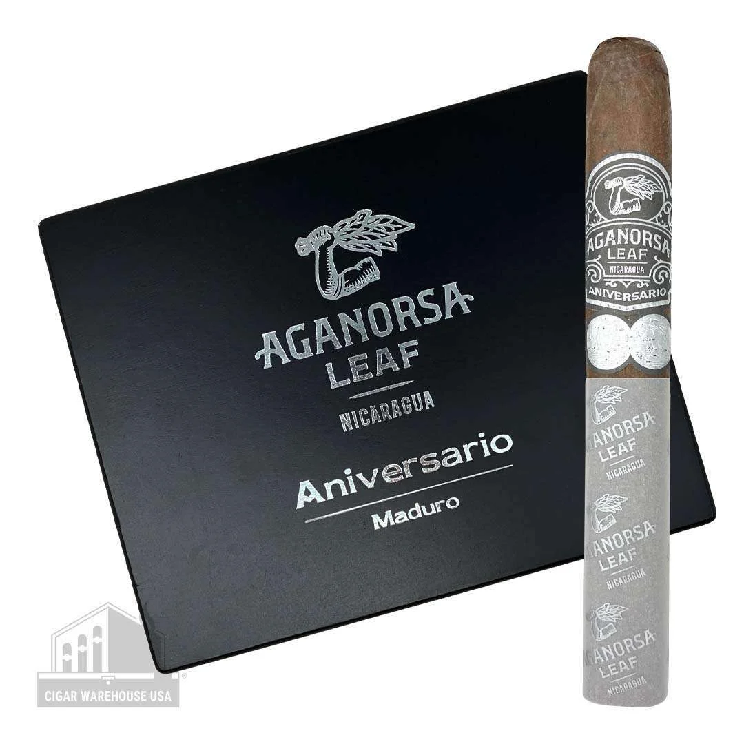 Aganorsa Leaf Aniversario Maduro Toro – Box