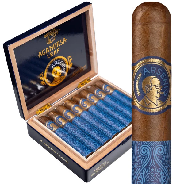 Aganorsa Leaf Arsenio Corona (6x44 / Box 15) + Flash Sale!
