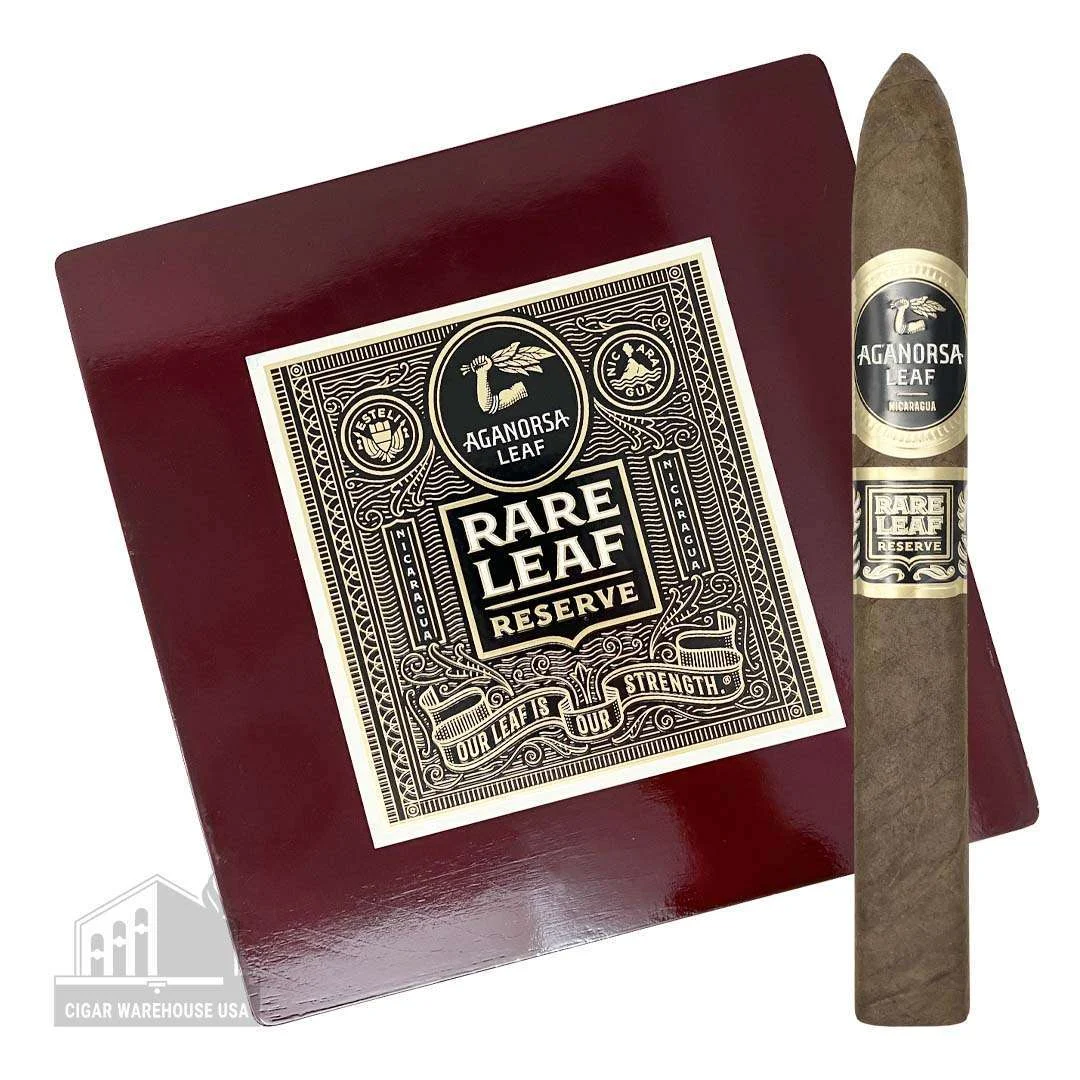 Aganorsa Leaf Rare Leaf Reserve Maduro Torpedo – Box