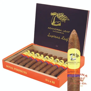 Aganorsa Leaf Supreme Royal Perfecto (5 1/2 x 52)