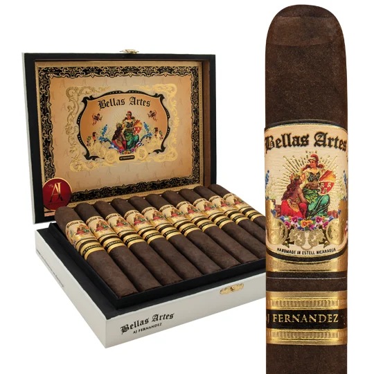 AJ Fernandez Bellas Artes Maduro Figurado (6.5x52 / Box 20)
