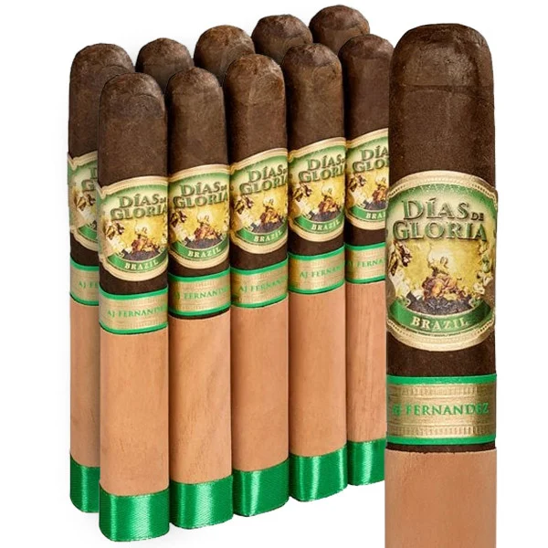 AJ Fernandez Dias de Gloria Brazil Robusto (5.5x54 / 10 Pack)