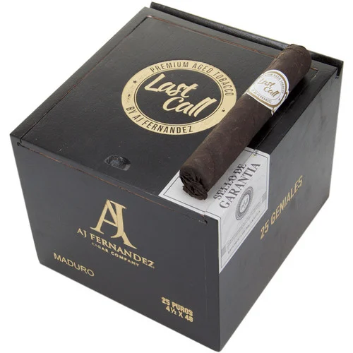 AJ Fernandez Last Call Maduro Geniales (4.5x48)