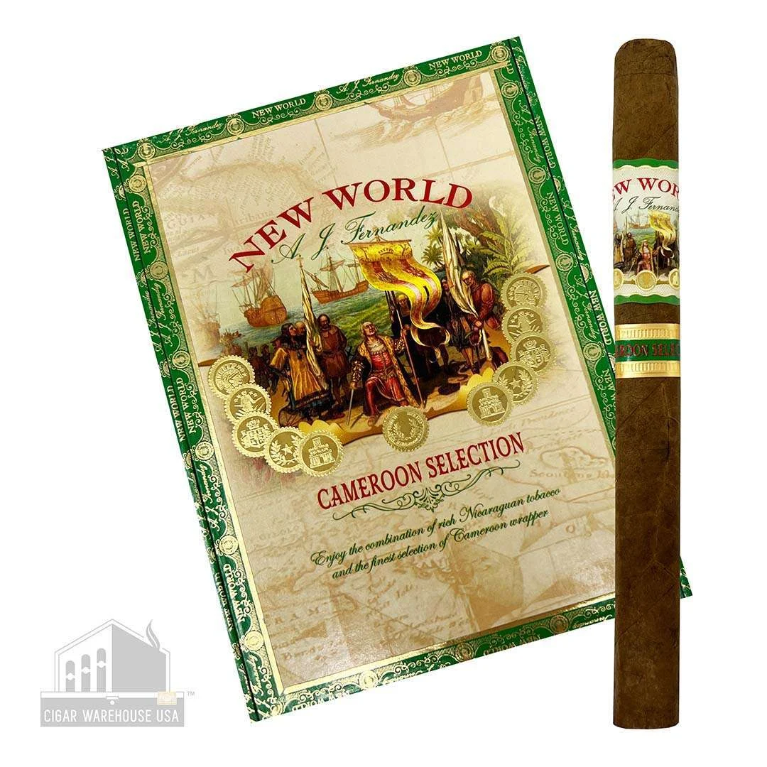 AJ Fernandez New World Cameroon Churchill – Box