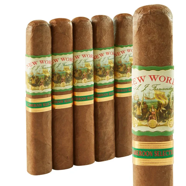AJ Fernandez New World Cameroon Torpedo (6.5x52 / 5 Pack)