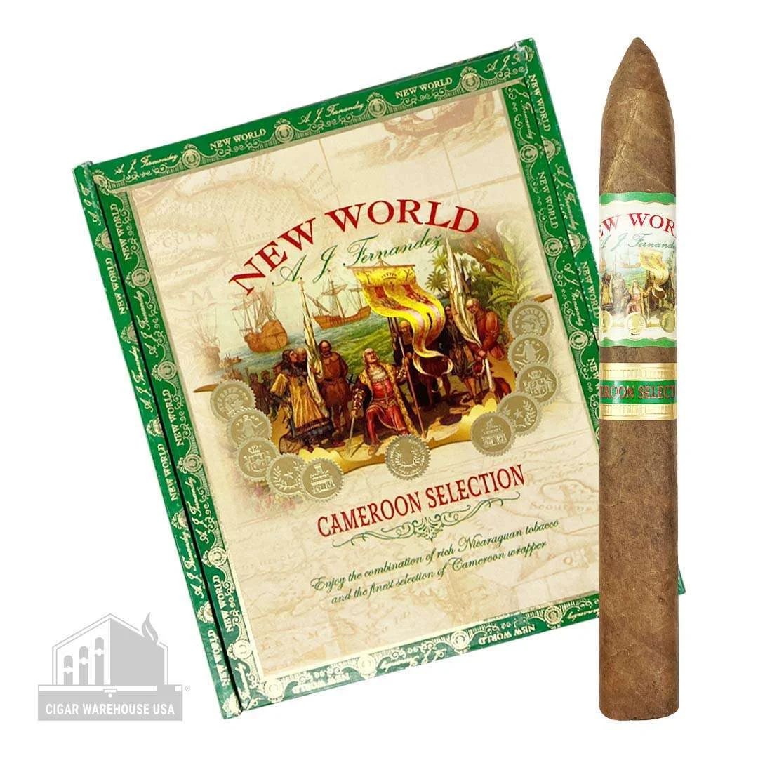 AJ Fernandez New World Cameroon Torpedo – Box