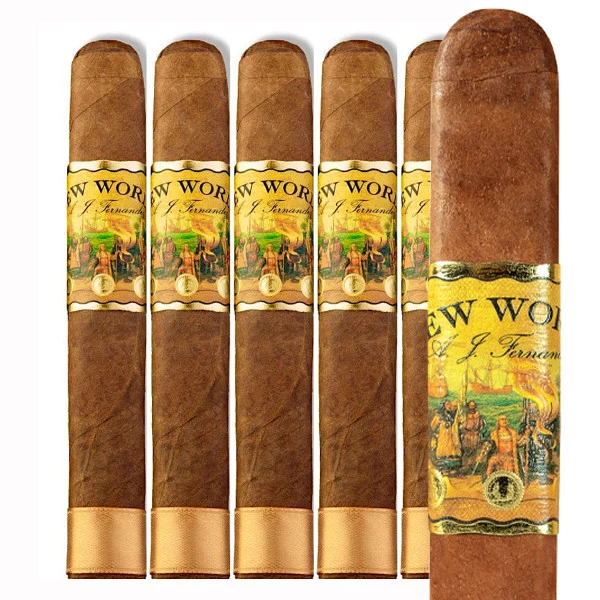AJ Fernandez New World Dorado Figurado (6x56 / 5 Pack)