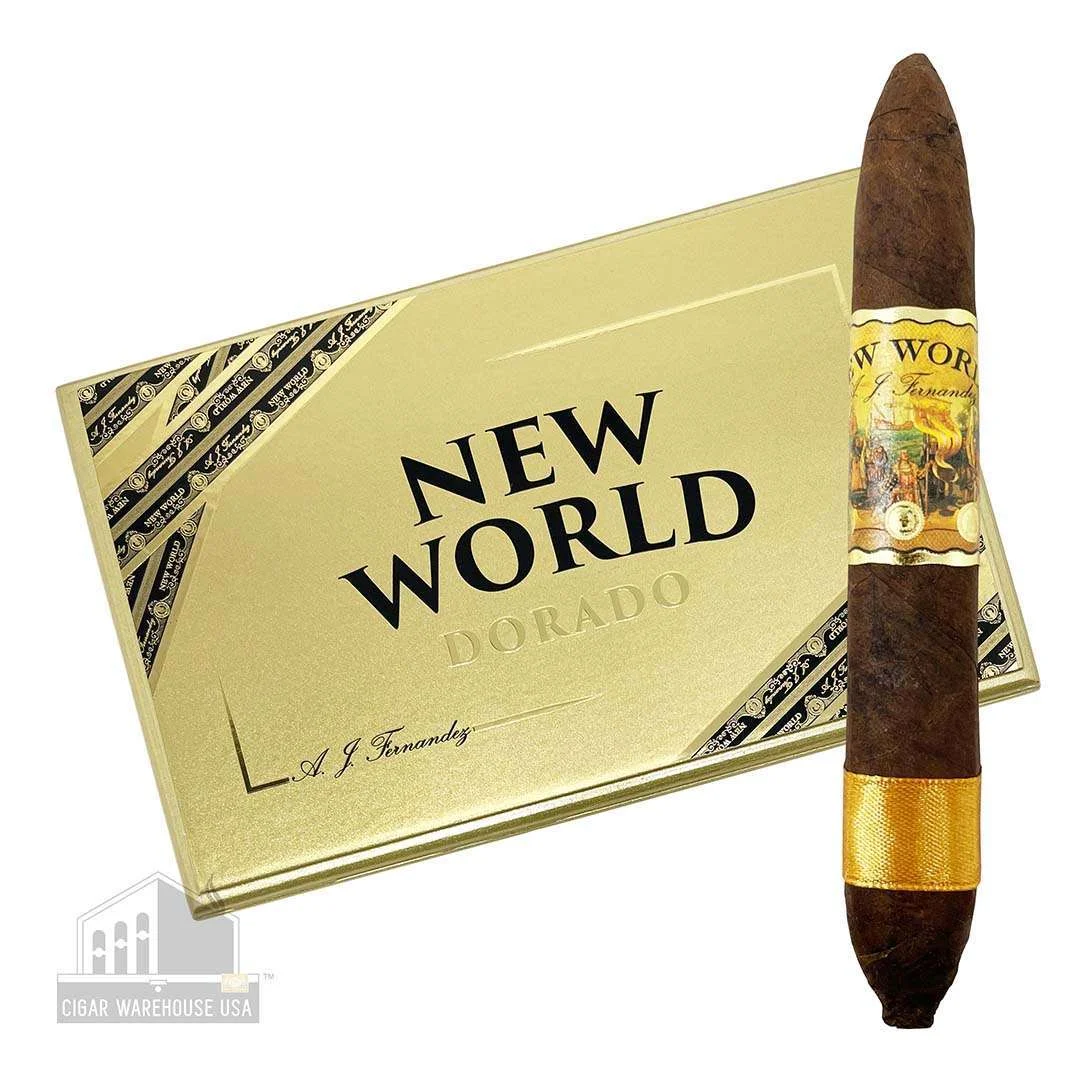AJ Fernandez New World Dorado Figurado – Box