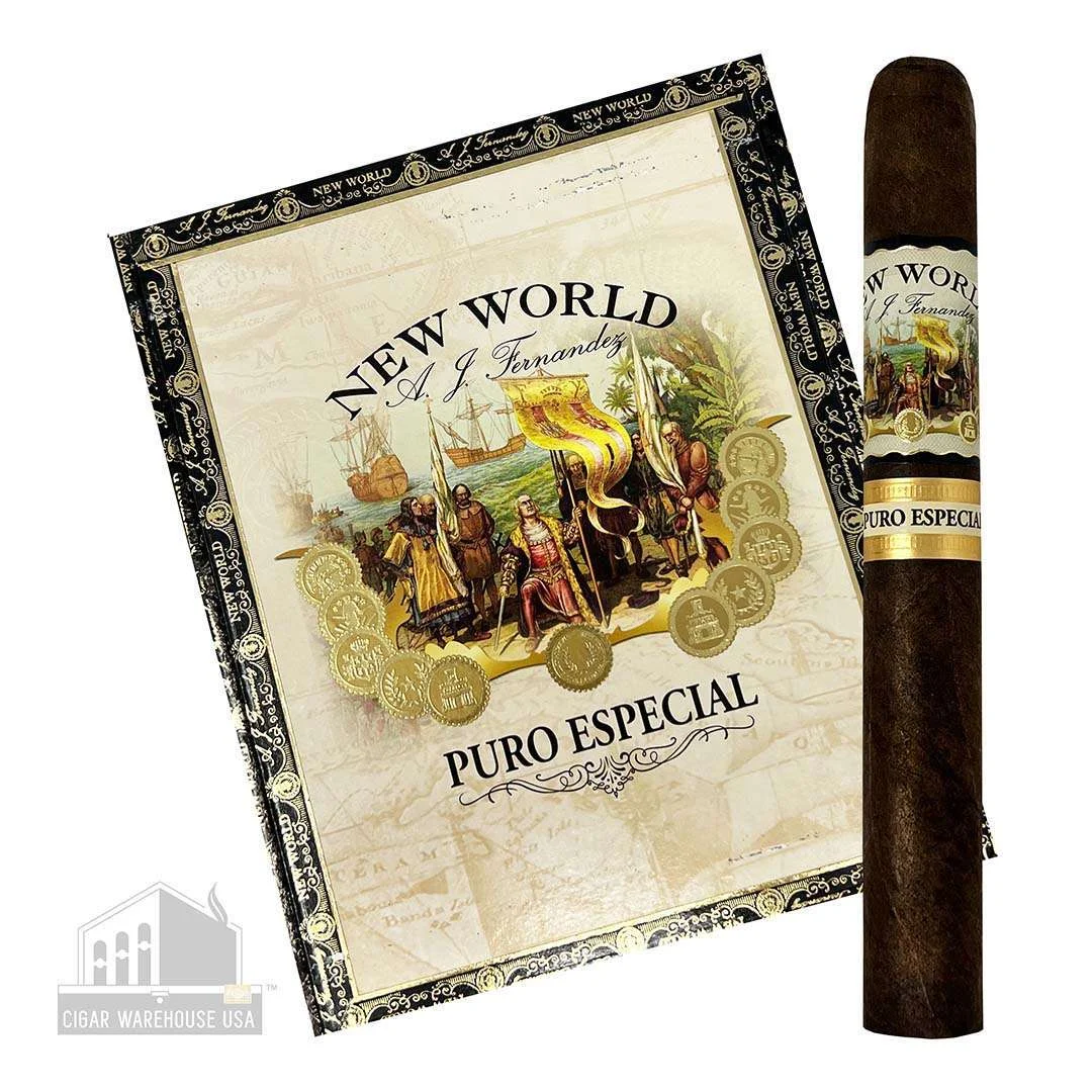 AJ Fernandez New World Puro Especial Toro – Box