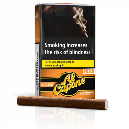Al Capone Pockets Flame Filter – Pack of 10 Cigarillos