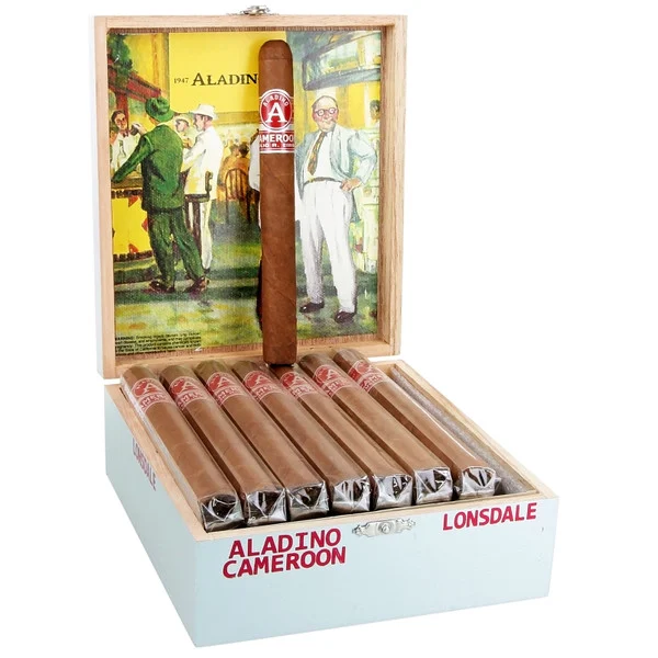 Aladino Cameroon By Julio R. Eiroa Lonsdale (6x43 / Box 24)