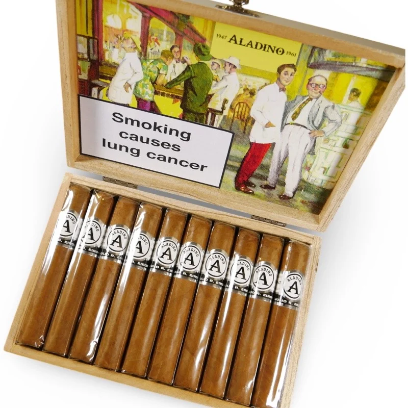 Aladino Connecticut Robusto – Box of 20 Cigars