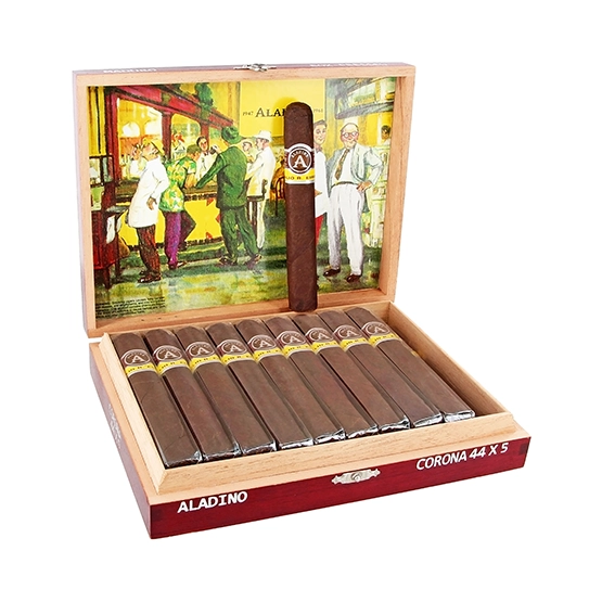Aladino Maduro Corona Box-Pressed Cigar – Box of 20