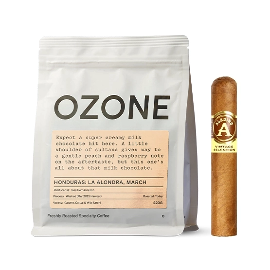 Aladino and Ozone Honduran Coffee and Cigar Pairing