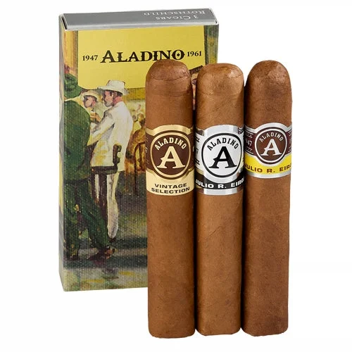 Aladino Rothschild 3 Cigar Sampler (4.5" x 48)