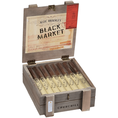 Alec Bradley Black Market Churchill Cigars - Box of 24