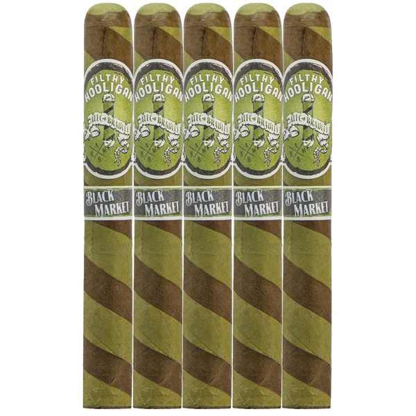 Alec Bradley Black Market Filthy Hooligan 2023 Edition Toro (6x50 / 5 Pack)