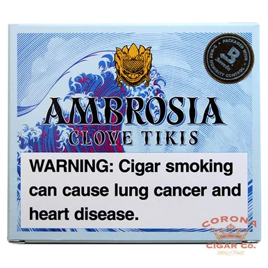 Ambrosia Clove Tiki Cigarillos (4 x 32)