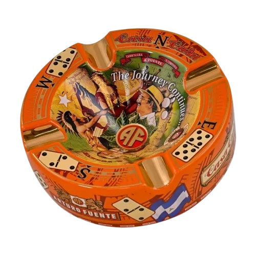 Arturo Fuente Ceramic Ashtray- Orange
