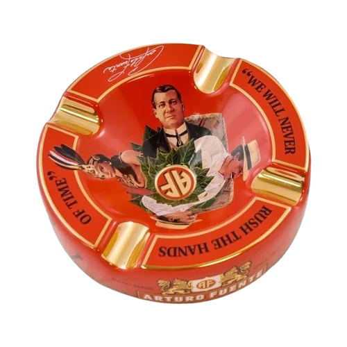 Arturo Fuente Ceramic Ashtray- Red