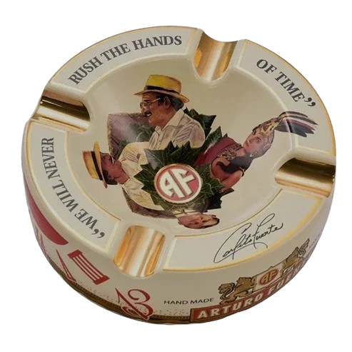 Arturo Fuente Ceramic Ashtray- White