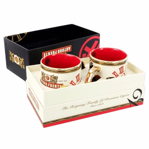 Arturo Fuente Ceramic Coffee Mugs - 2 Pack