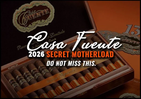 Arturo Fuente Rare Casa Fuente Secret Motherload Flight (Assorted Sizes / Quantity Undisclosed)