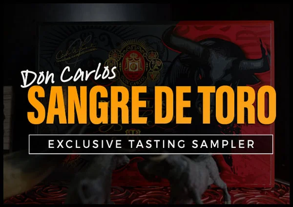 Arturo Fuente Rare Don Carlos Sangre de Toro Exclusive Tasting Flight (Assorted Blends / 9 Cigars)