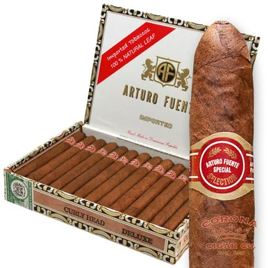 Arturo Fuente Regular Natural Curly Head Deluxe (6 1/2 x 43)