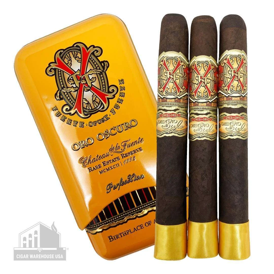 Arturo Fuente X OXO Oro Oscuro Perfecxion X Tin – 3 Pack