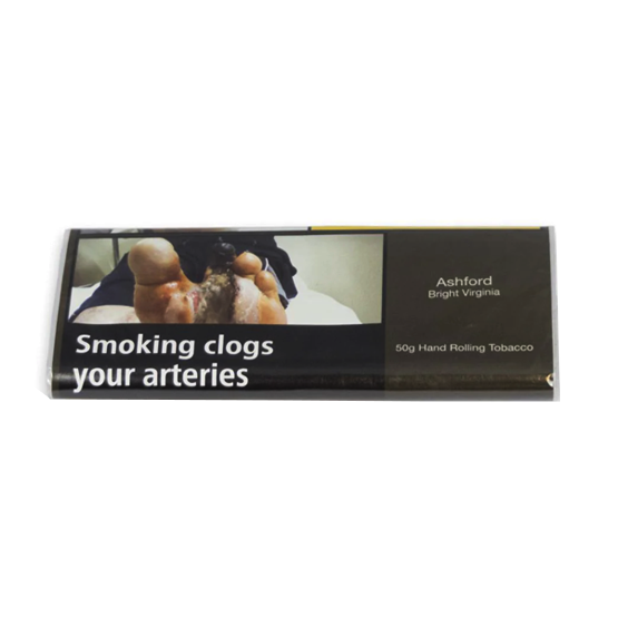 Ashford Original (Bright Virginia) Tubing Tobacco 50g – Single Pouch