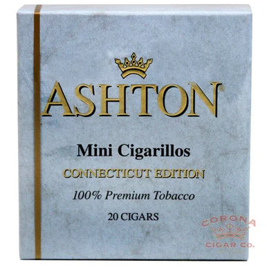 Ashton Classic Connecticut Mini Cigarillos (3 1/4 x 20)